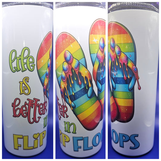 Thermobecher mit Sommermotiv – 590 ml