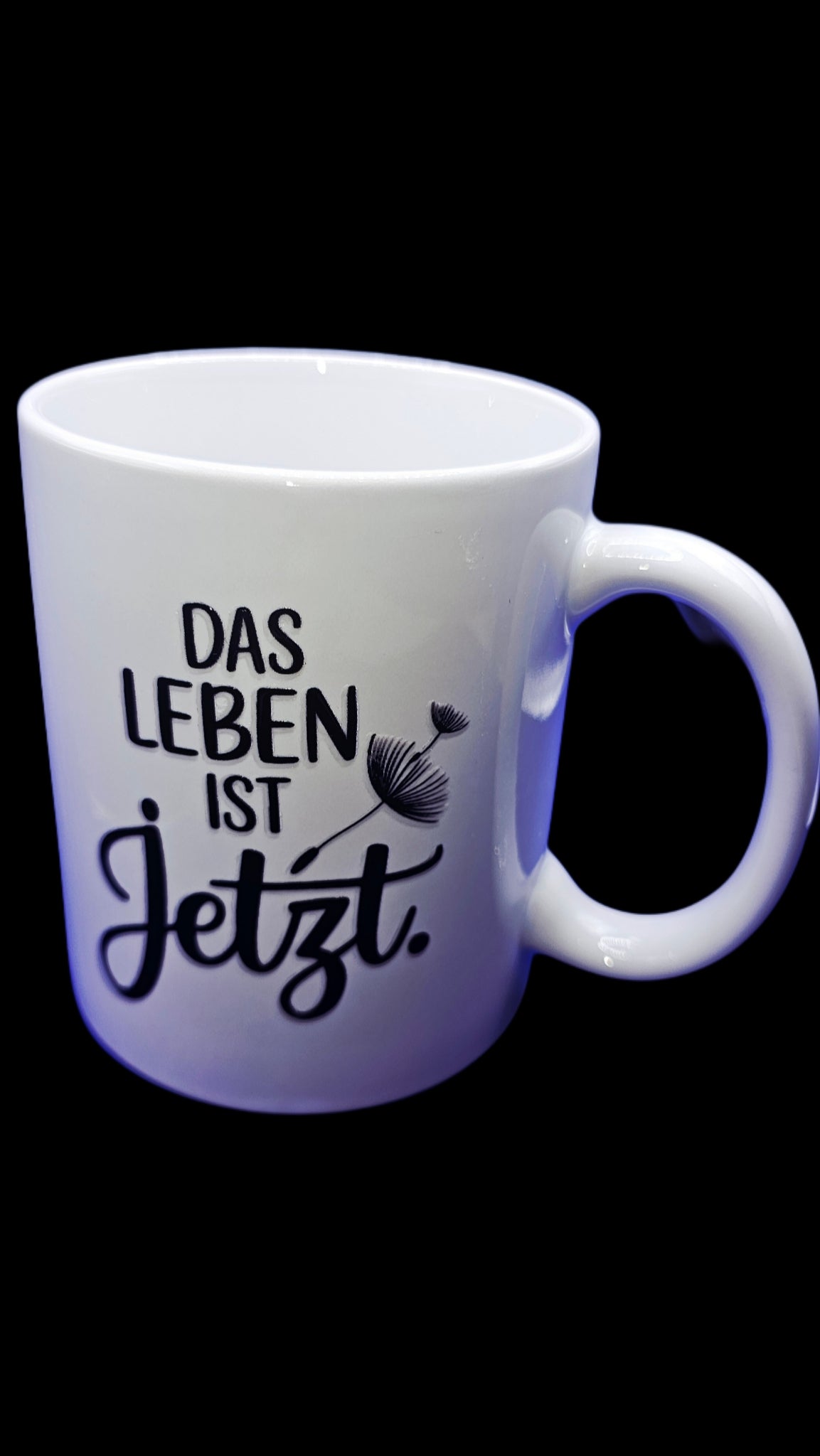 Tasse das Leben ist jetzt