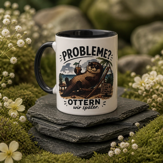 Tasse PROBLEME OTTERN wir später